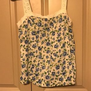 🔴Ann Taylor Loft Sleeveless Blouse🔴
